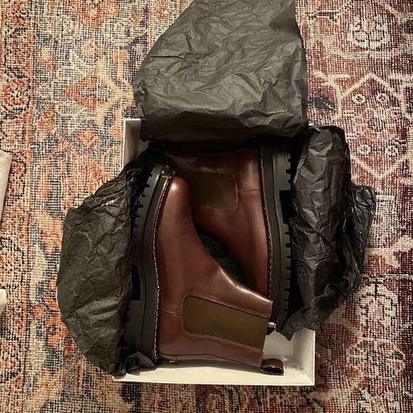 Sandro Noha Leather Ankle Boots - Picture 8 of 12